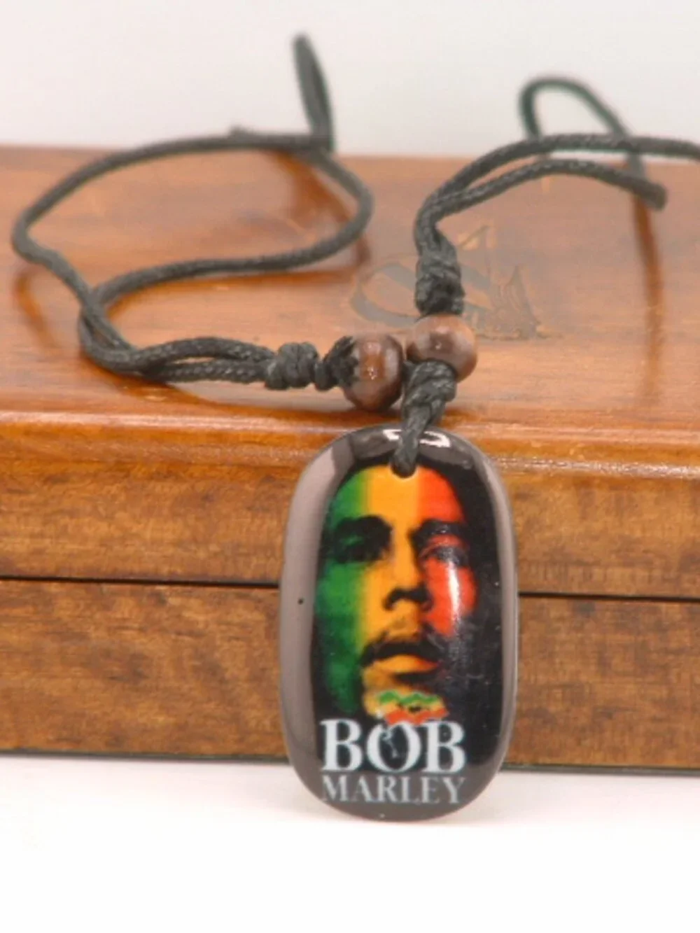 New Bob Marley String Beaded Adjustable Necklace